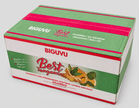 BEST-BIGUVU 600 ML BOITE DE 24 BOUTEILLES