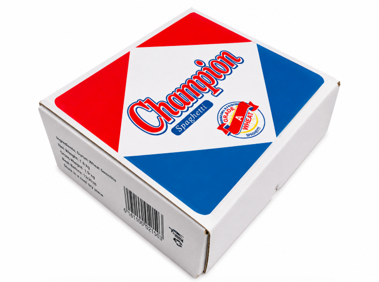 CHAMPION spagetti 250 g (paquet de 40 sachets)