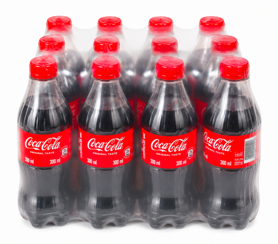 COCA en plastique (Paquet de 12 Bouteilles)