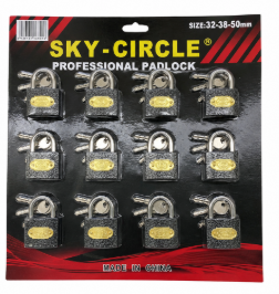 Cadenas SKY-CIRCLE (plaque de 12 pièces)