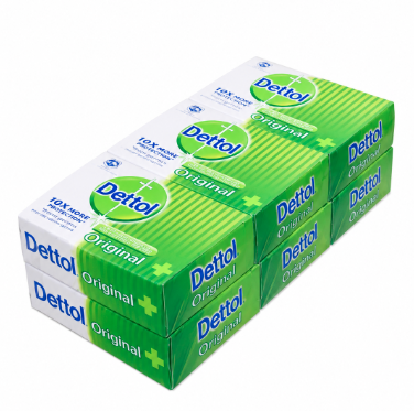 Dettol adulte savon ( paquet de 6 pièces)