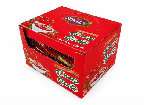 ROYAL TOMATE PASTE (paquet de 25 pièces)
