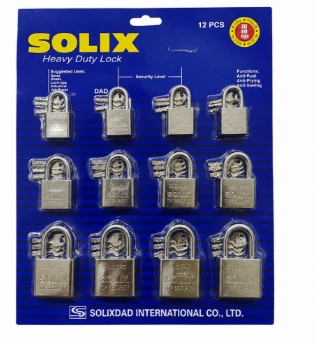 Cadenas SOLIX (plaque de 12)