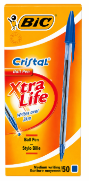 Stylo BIC boite de 50 pièces