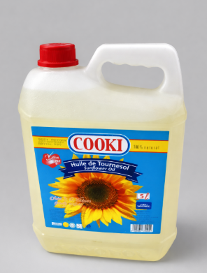 HUILLE DE TOURNESOL 5 LITRE (sunflower oil)