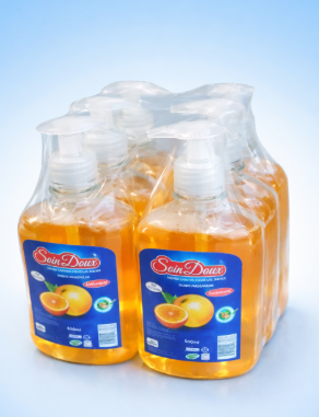 SAVON LIQUIDE POUR LES MAINS (LIQUID HANDWASH) (Paquet de 6 Pieces) 500 ML